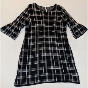 NY Collection Plaid Dress